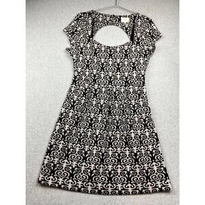 Anthropologie Deletta Damask Sheath Dress Womens M Whimsygoth
